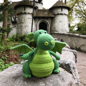 Yoki the dragon amigurumi crochet pattern image 3