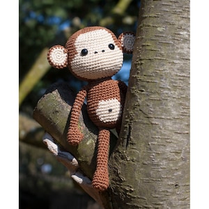 Cute Monkey Amigurumi crochet pattern image 2