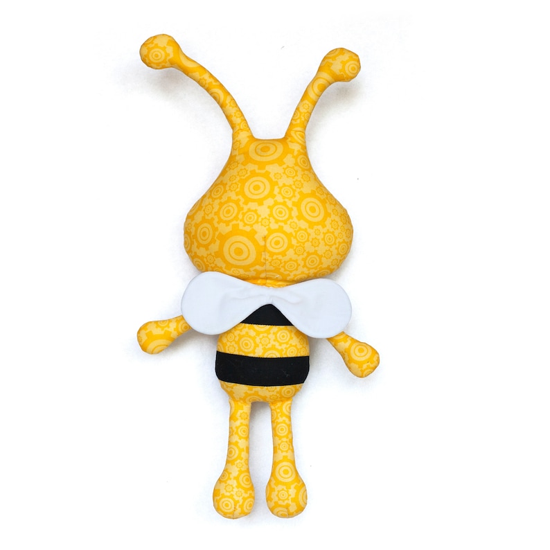 Bam Bam the Bee sewing pattern toy PDF image 2