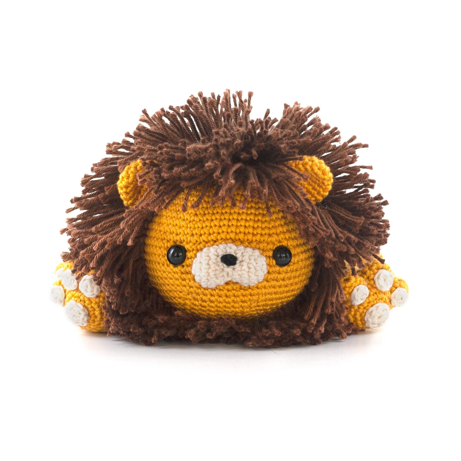Louie the Lion Amigurumi Toy Crochet Pattern Downloadable PDF for ...