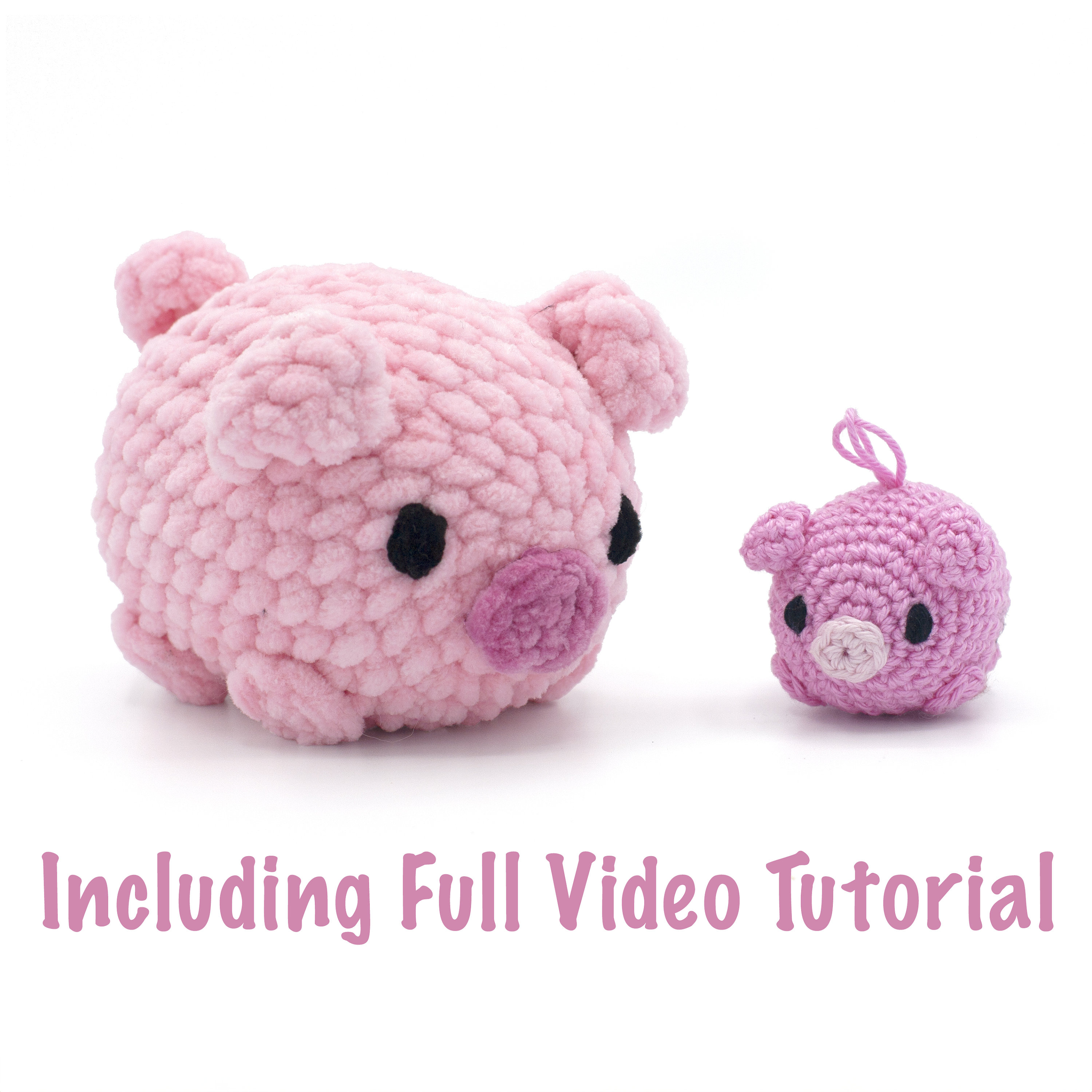 32 Our List of Adorable Crochet Pigs: Create Your Own Pig Plushie! 29 Cute Pig Amigurumi animal