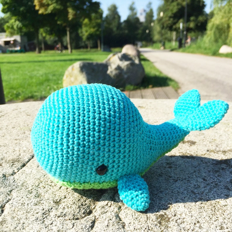 Crochet Pattern whale amigurumi PDF image 4