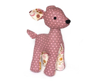 Patron de couture cerf mignon, patron de peluche PDF