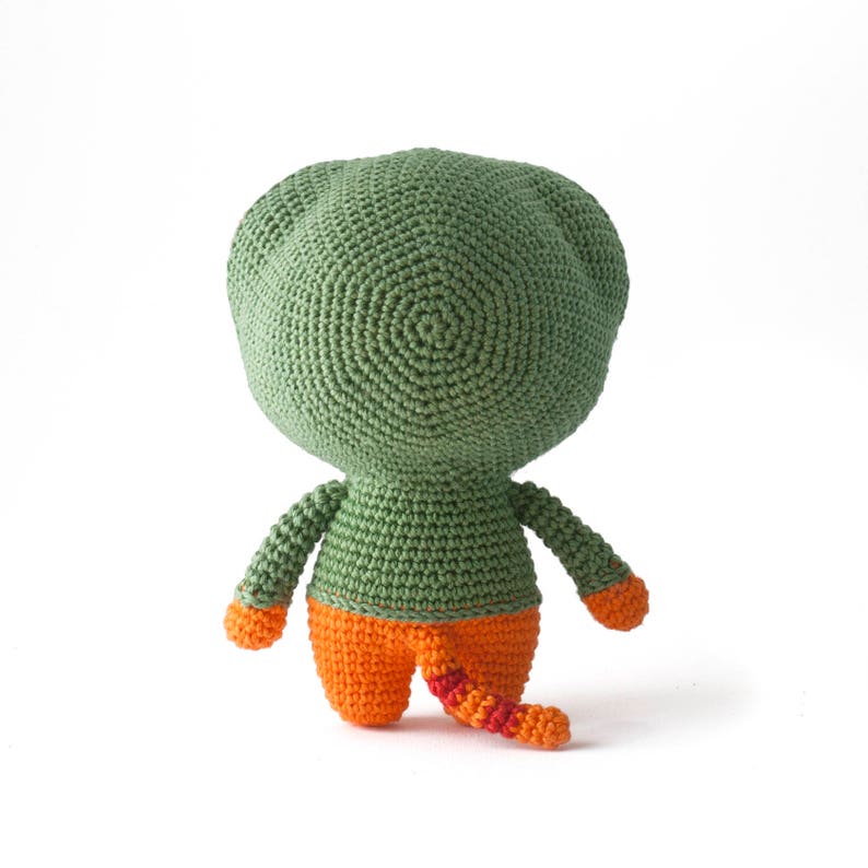 Milo the Hipster Cat Amigurumi pdf padrão de crochê de brinquedo - DIY Fluffies imagem 4