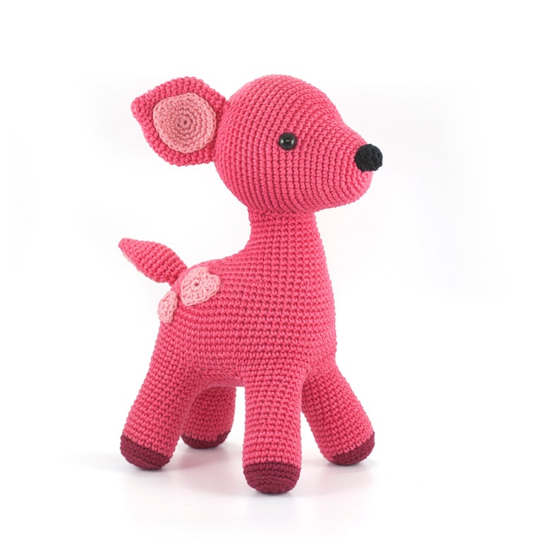 Amigurumi Pattern Cute Deer PDF Toy Crochet pattern DIY Tutorial Digital Download image 1