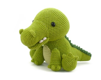 Crochet Pattern: Charlie the Crocodile Amigurumi - Downloadable PDF pattern