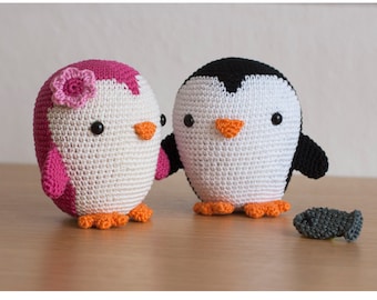 Crochet Pattern penguin amigurumi PDF