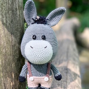 Bernard the Donkey Amigurumi Crochet pattern PDF image 5