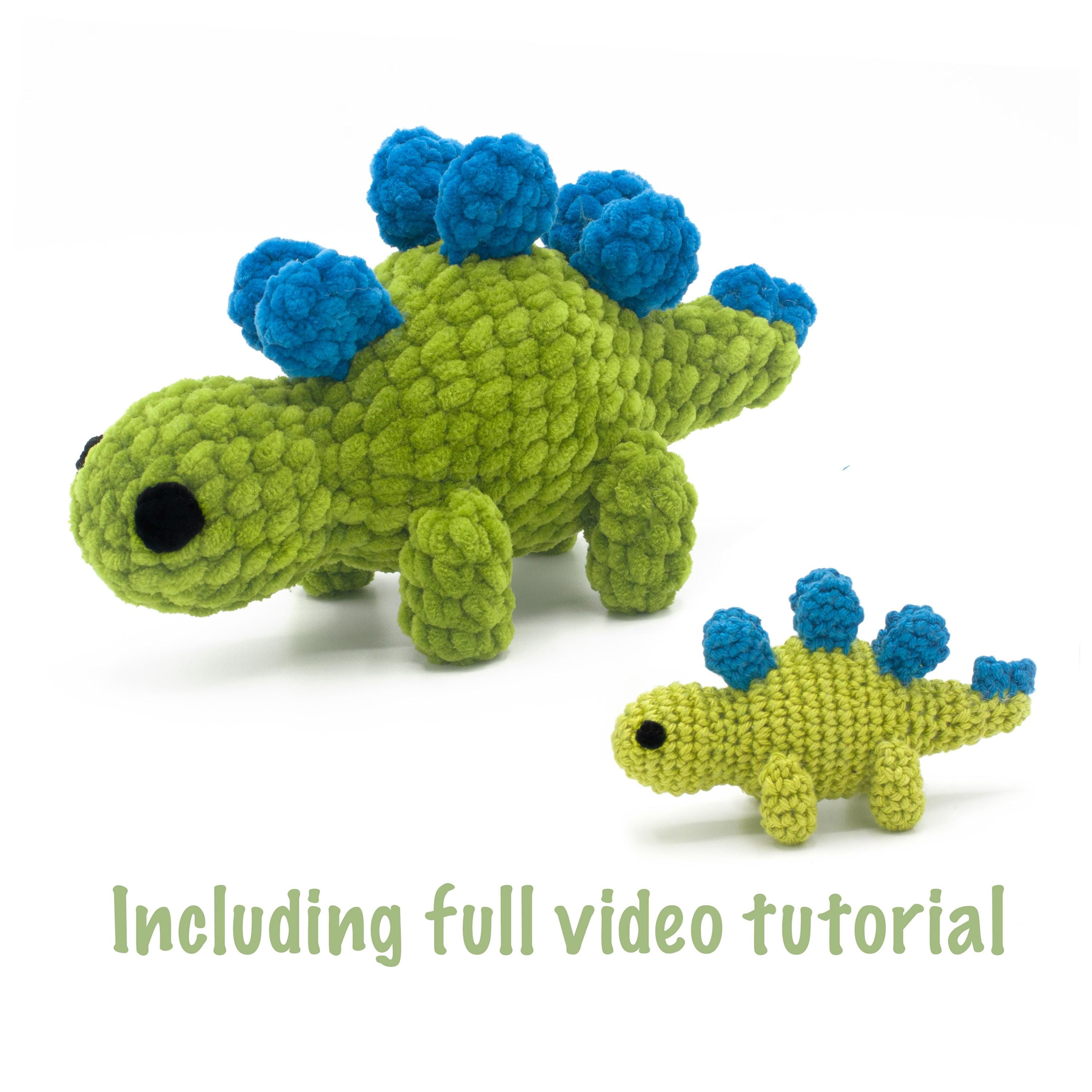 39 Stegosaurus Crochet Patterns: Unleash Your Creativity with Dinosaur Designs 8 Brodie the mini Stegosaurus