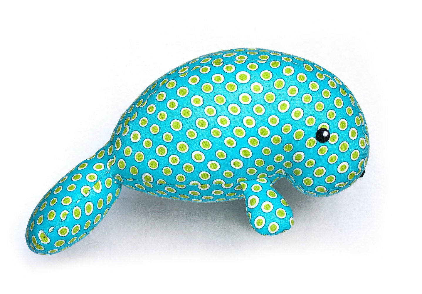 Stuffed Manatee Sewing Pattern
