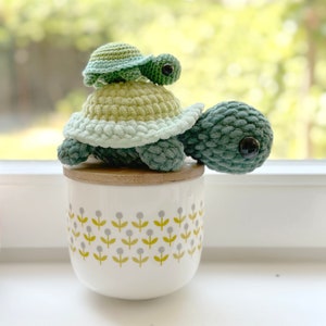 Turtle Amigurumi crochet pattern Easy crochet pdf pattern for beginners image 4