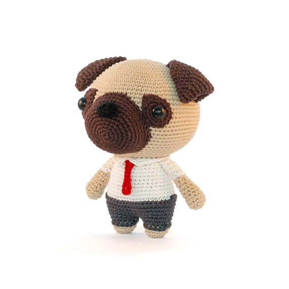 ミスターパグあみぐるみ犬のかぎ針編みパターン PDF - Etsy 日本