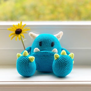 Crochet Pattern Mr. Blue Amigurumi Monster downloadable PDF image 5