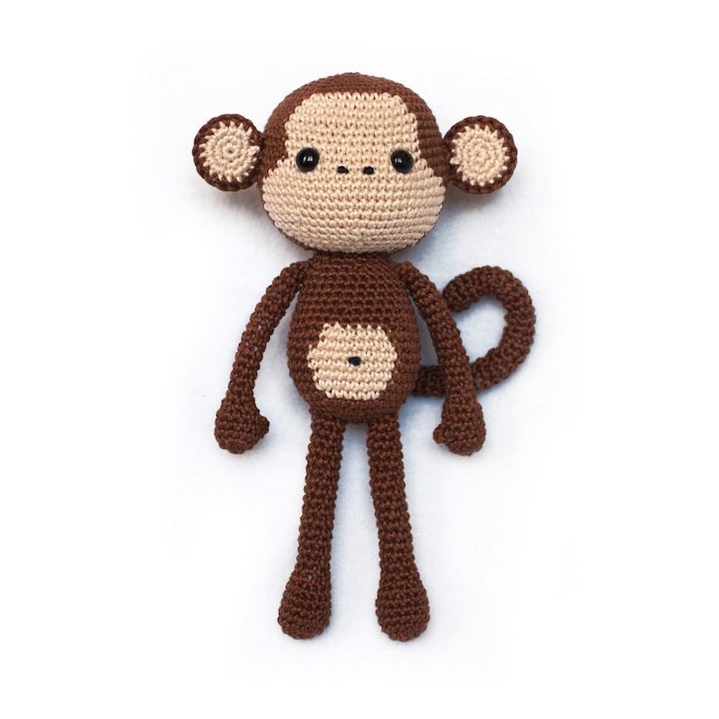 Cute Monkey Amigurumi crochet pattern image 3