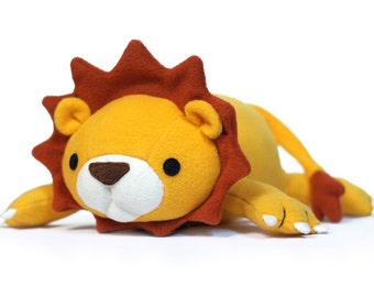 Lucky Lion stuffed animal Pattern PDF