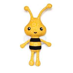 Bam Bam the Bee sewing pattern toy PDF image 1