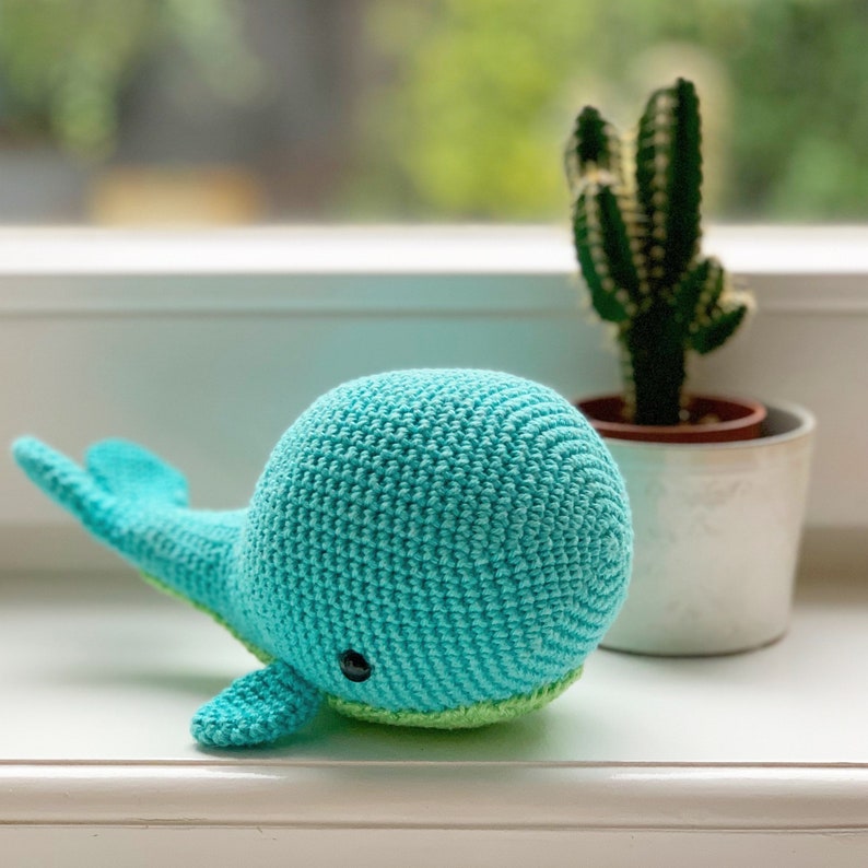 Crochet Pattern whale amigurumi PDF image 5