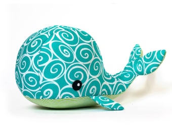 Sewing pattern Whale plush PDF