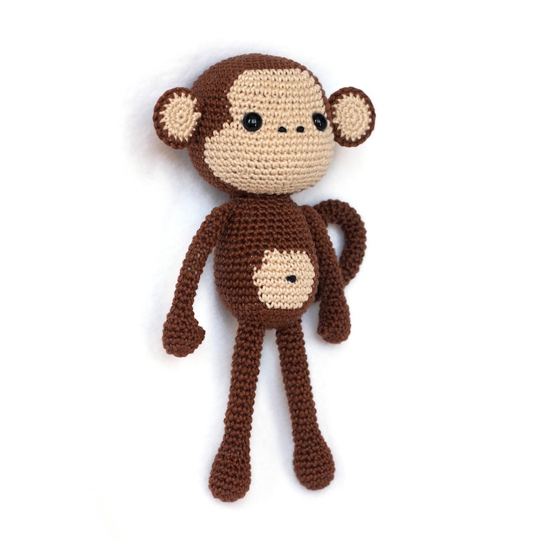 Cute Monkey Amigurumi crochet pattern image 4