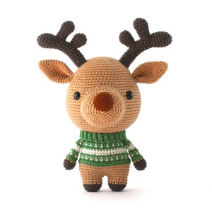 Comet the Reindeer crochet pattern pdf - Amigurumi Christmas