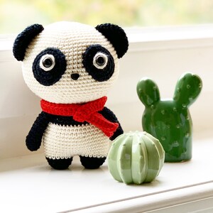 Momo the Panda Bear Amigurumi crochet pattern PDF English, German, Dutch & Spanish image 5