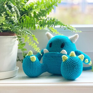 Crochet Pattern Mr. Blue Amigurumi Monster downloadable PDF image 4