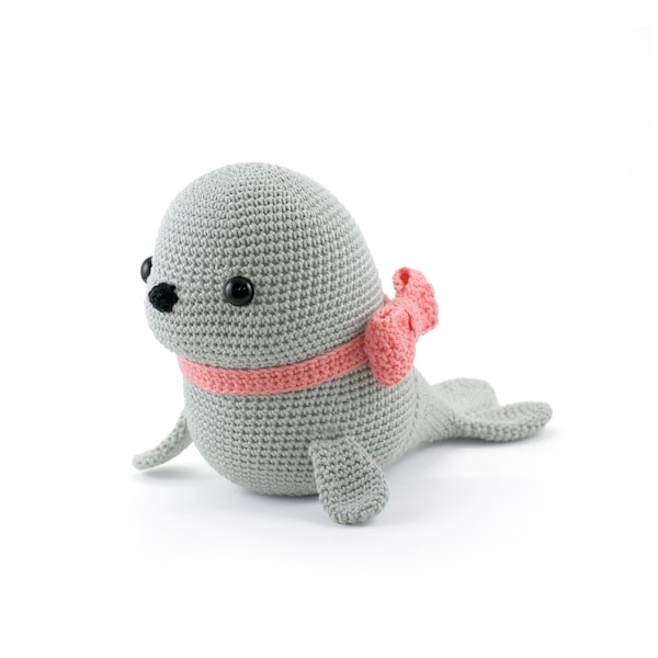 Sammy the Seal Amigurumi Crochet toy pattern PDF