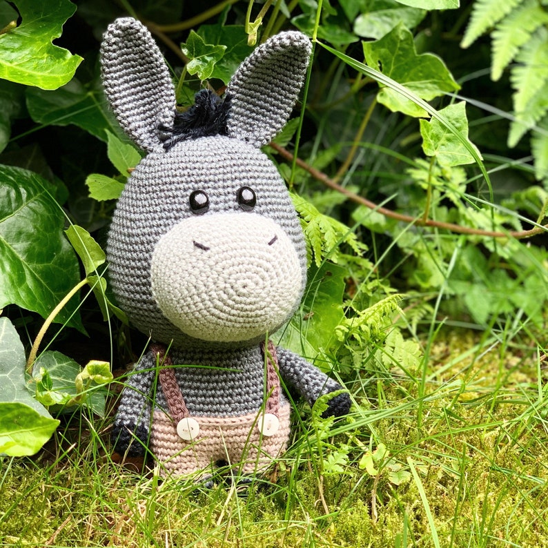 Bernard the Donkey Amigurumi Crochet pattern PDF image 6