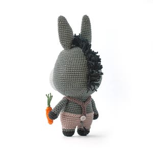 Bernard the Donkey Amigurumi Crochet pattern PDF image 3