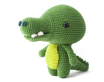 Toto the Crocodile amigurumi crochet pattern PDF