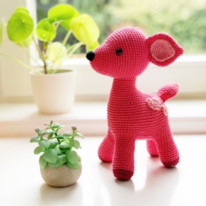 Amigurumi Pattern Cute Deer PDF Toy Crochet pattern DIY Tutorial Digital Download image 5