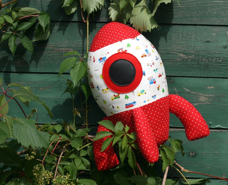 Big Rocket toy sewing pattern PDF image 2