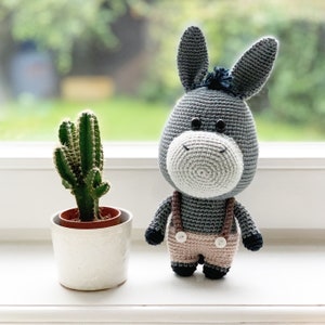 Bernard the Donkey Amigurumi Crochet pattern PDF image 8
