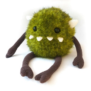 Harry the monster Amigurumi crochet pattern PDF image 1