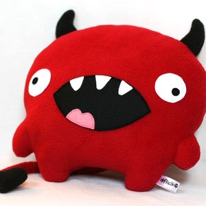 Love Devil valentine sewing pattern plush toy PDF image 2