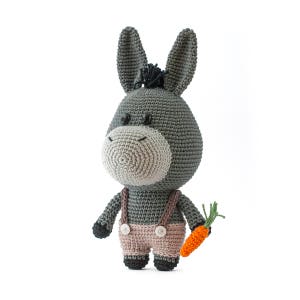 Bernard the Donkey Amigurumi Crochet pattern PDF image 2