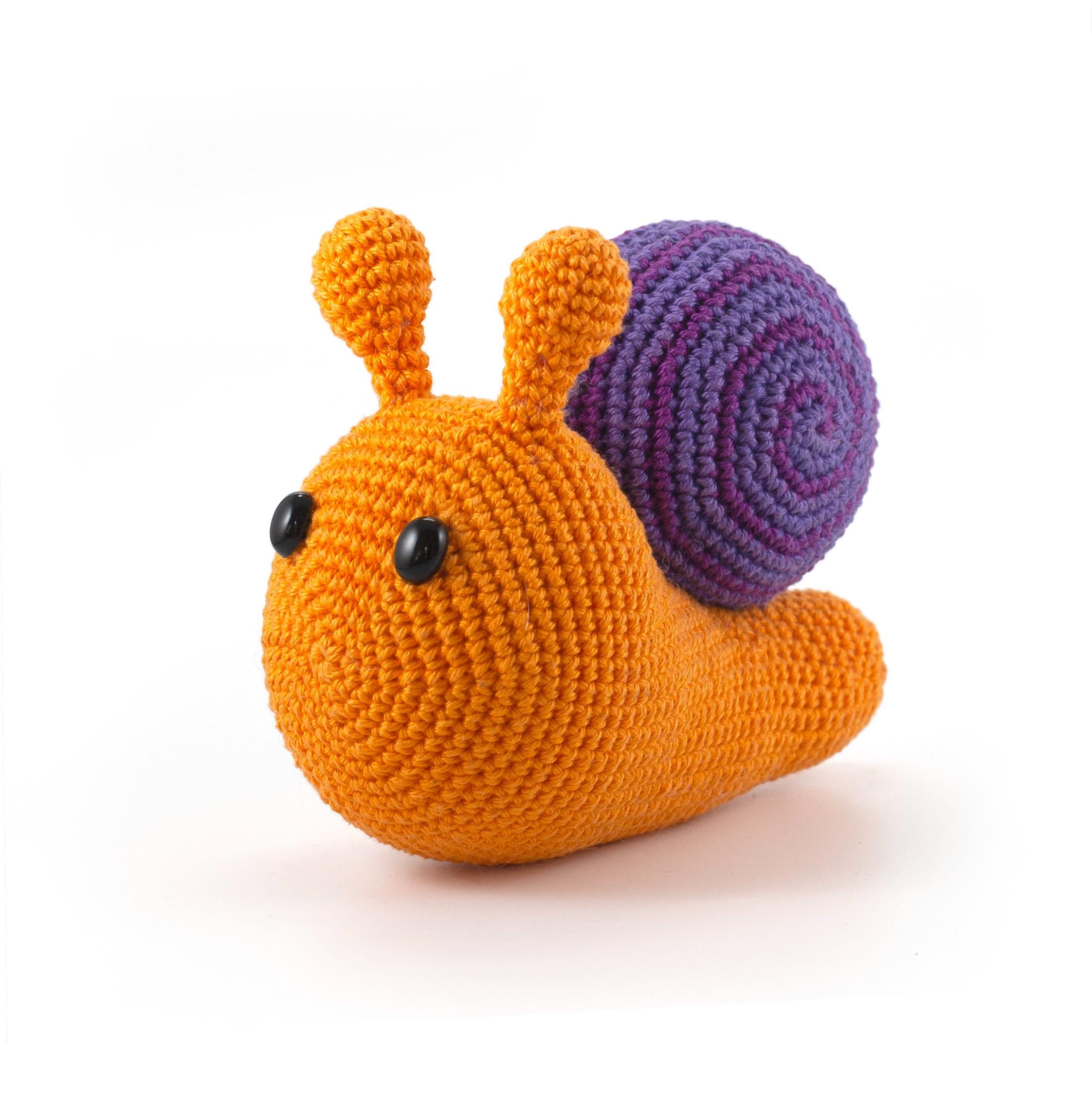 40 Crochet Snails, Slugs, Caterpillars, and Worms Patterns Worth Noticing 32 Suzan the Snail Amigurumi Crochet