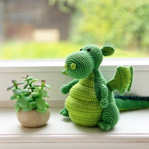 Yoki the dragon amigurumi crochet pattern image 6