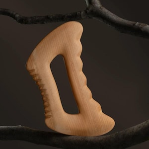Masajeador de madera Gua Sha para el cuerpo, regalo único, regalo personalizado para esposa, herramientas corporales Gua Sha, herramienta de masaje raspador, regalo para el cuidado de la piel