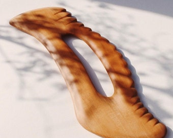 Wooden Gua Sha Massager for Body Unique Gift Personalized Gift for Wife Gua Sha Body Tools Scraping Massage Tool Skin-Care Gift