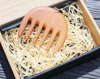 Personalized Gift for Wife Women Hair Comb Girlfriend Birthday Gifts Mom Gift Hair Gifts Wooden Anniversary Gift for Women Scalp Massager