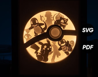 Dieren DIY lightbox-sjablonen (pdf om af te drukken + SVG voor snijmachines) + videotutorial hoe Shadow Box te maken