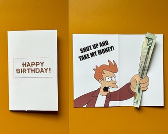 Take my Money DIY Greeting Card (Tutorial + Printable Templates)