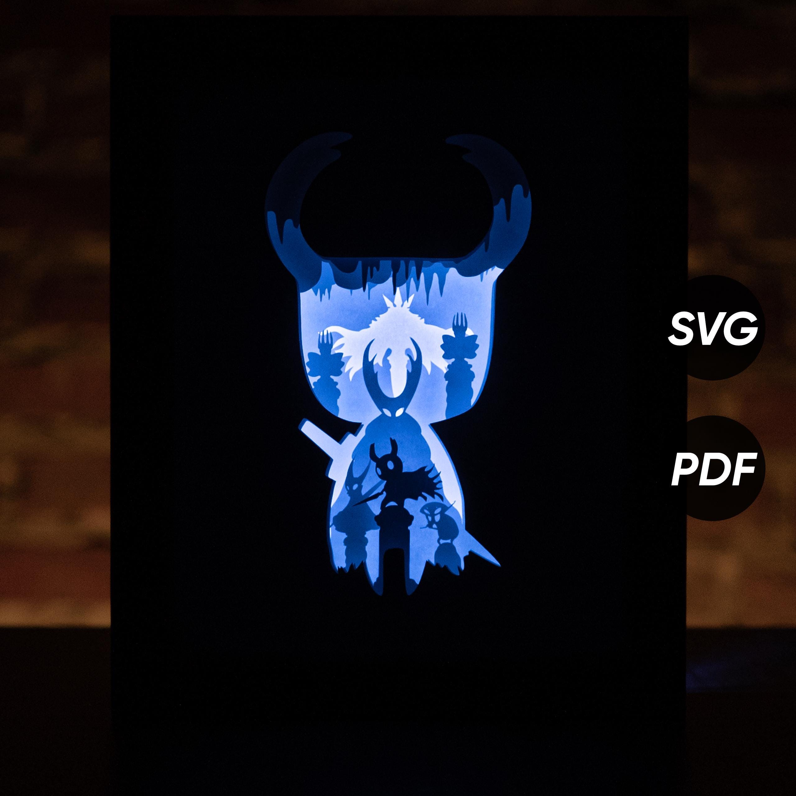 Game Knight DIY Light Box Templates (PDF for Printing + SVG