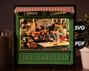 Friend DIY-fotolijstsjablonen (pdf om af te drukken) + zelfstudie video maken