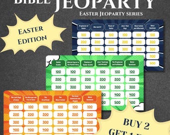 Christian JeoParty: Wielkanocna gra biblijna (do pobrania w formacie PowerPoint)