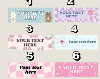 Kundenspezifischer Automagnet, personalisierte Magneten auf Auto, ästhetischer Autoaufkleber, benutzerdefinierter Autoaufkleber, lustiger niedlicher Autoaufkleber