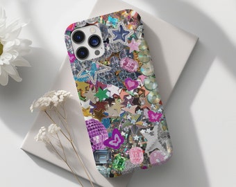 Junk Decoden Y2k Handytasche Maximalist Disco Handyhülle Retro Vintage iPhone 16 15 14 13 12 pro max Samsung s24 s23 s22 ultra Pixel 8 7 6