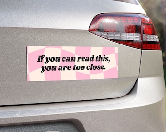Car Magnet, Cute car magnet, Bumper sticker, Bumper magnet, Car magnet for women, funny bumper sticker, magnet for cars, car accessories