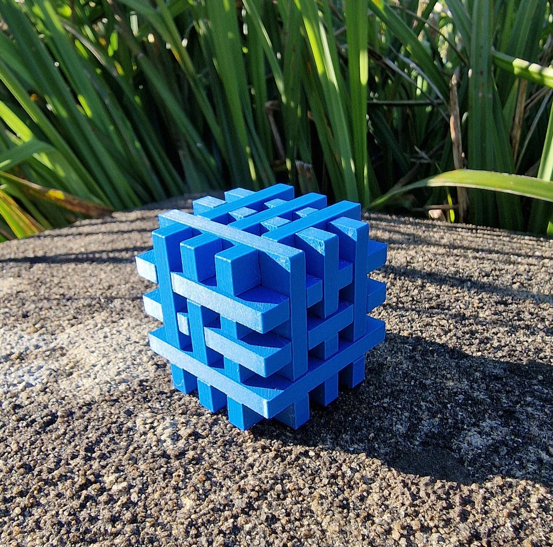 3dom Cube Brain Teaser Puzzle - Etsy